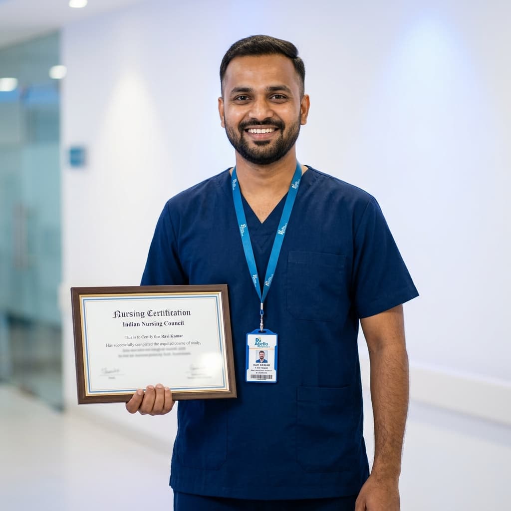 Nurse Nest Plus certified and verified nursing professional with valid registration